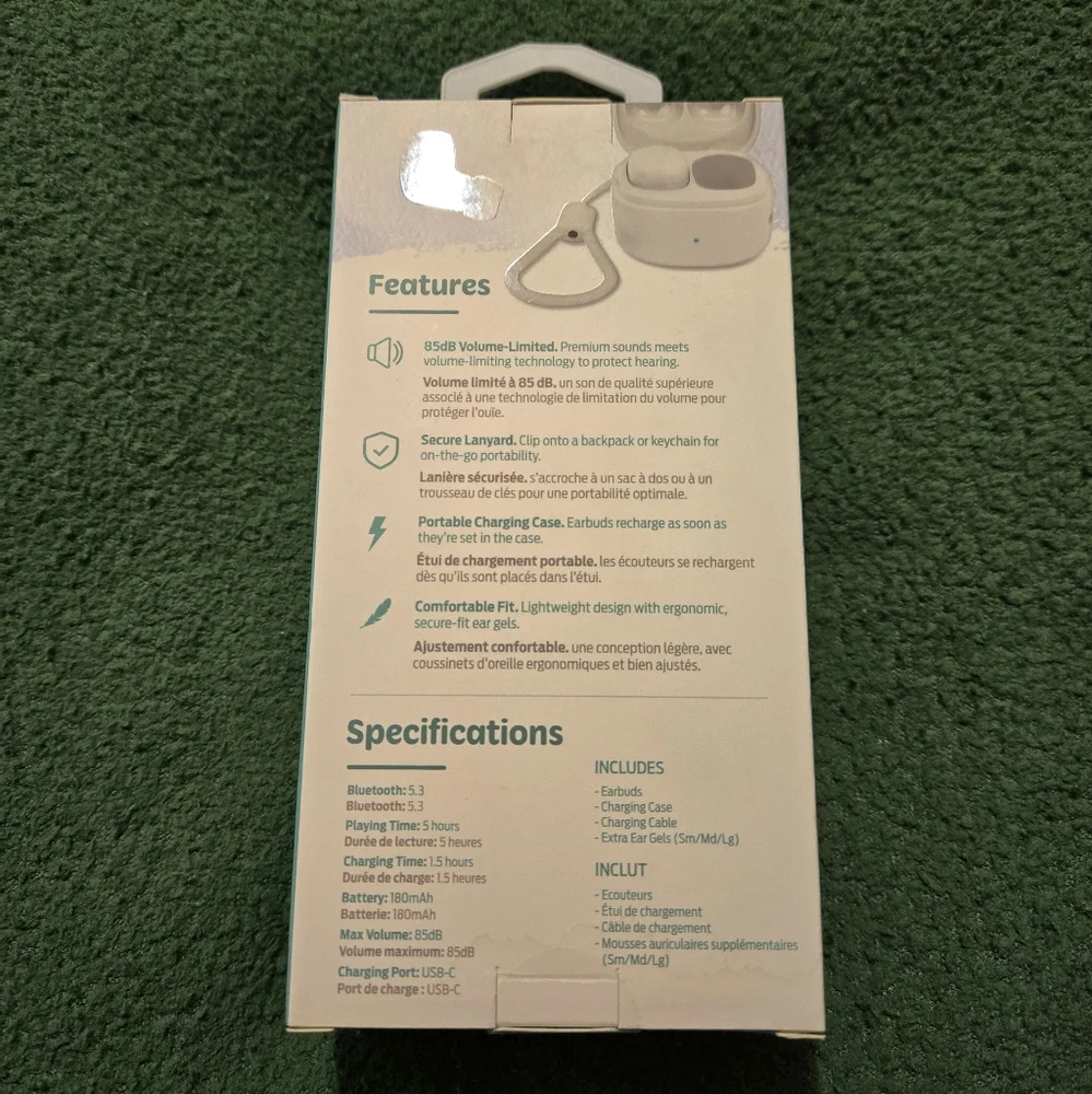 Helix Jam True Wireless Earbuds - White